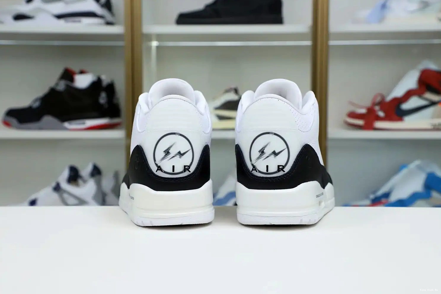 DESIGN JORDAN 3 'WHITE' Kimikick AIR RETRO SP X FRAGMENT 0523